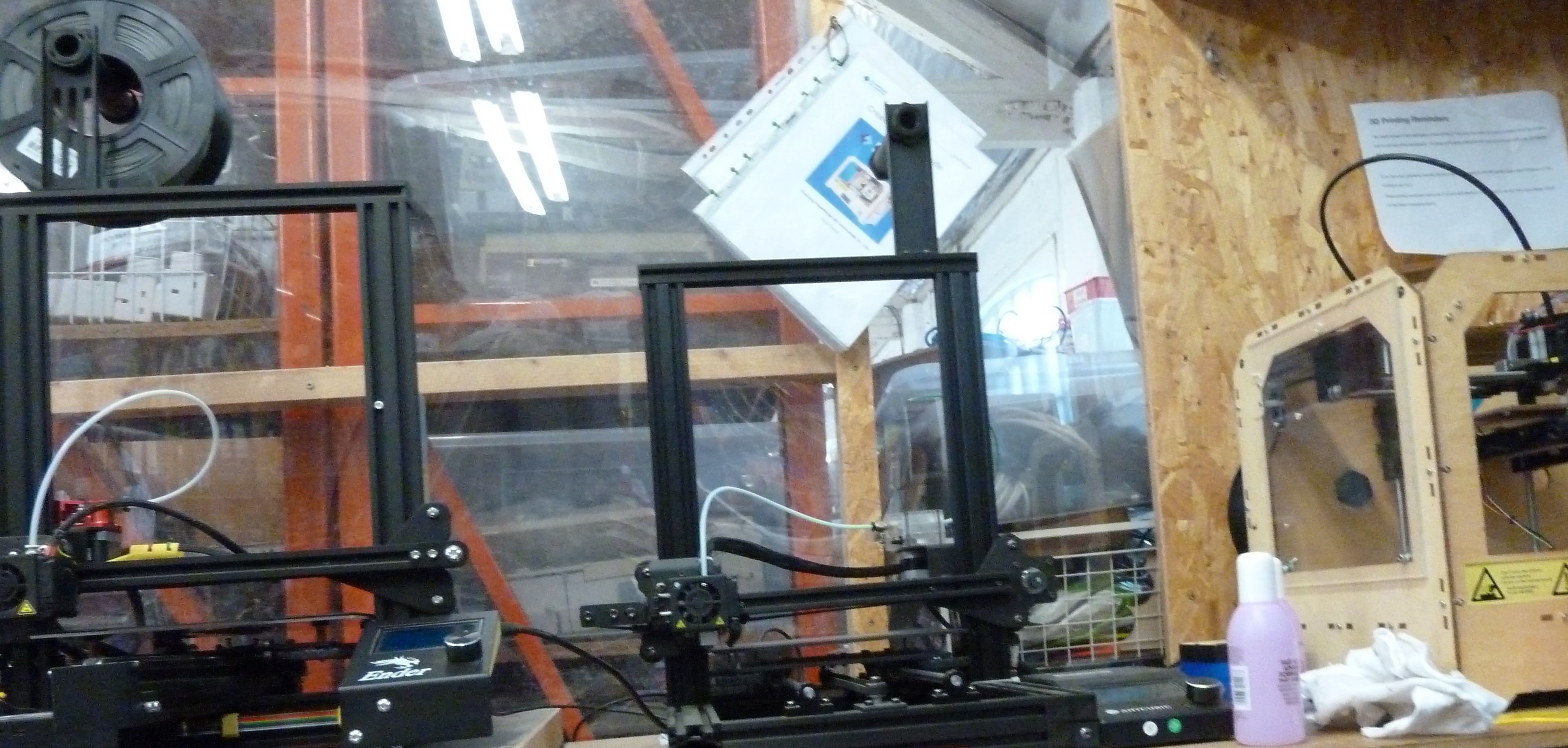  A photo of a some3D printer